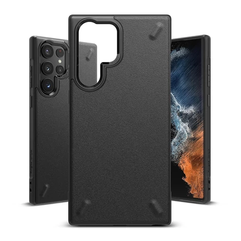 Ringke Onyx durable cover for Samsung Galaxy S22 Ultra black