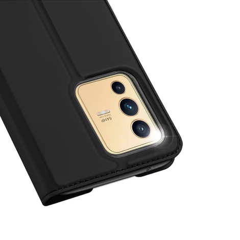Dux Ducis Skin Pro Holster Cover Flip Vivo V23 5G black