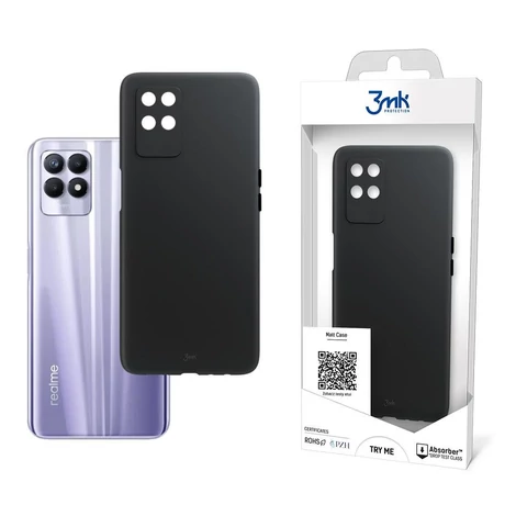 Realme 8i - 3mk Matt Case black