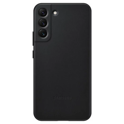 Samsung Leather Cover Genuine Leather Samsung Galaxy S22 + (S22 Plus) Black (EF-VS906LBEGWW)