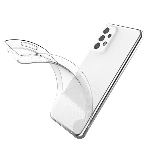 Gel case cover for Ultra Clear 0.5mm Samsung Galaxy A23 5G transparent
