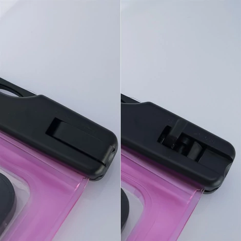 Waterproof phone bag pouch for pool pink