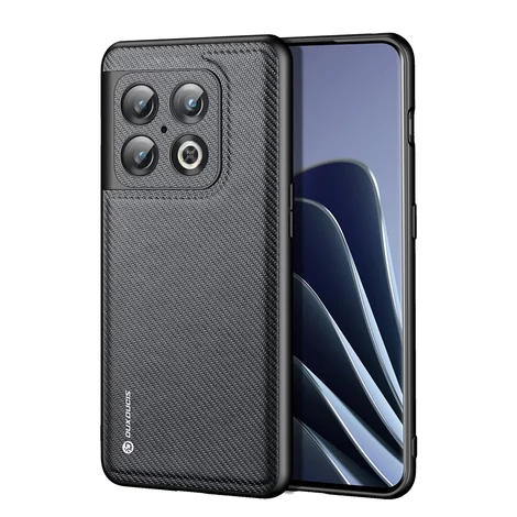 Dux Ducis Fino case cover covered with nylon material OnePlus 10 Pro black