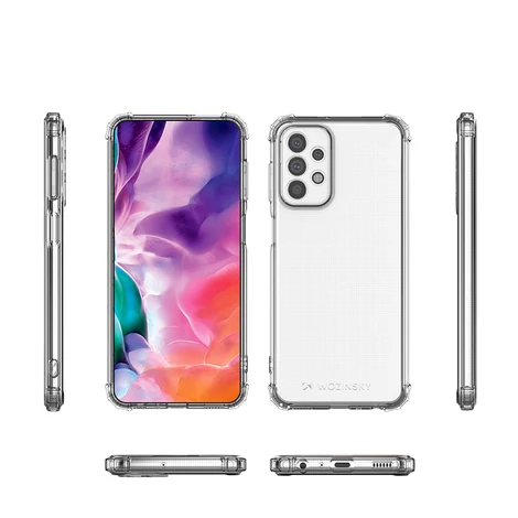 Wozinsky Anti Shock Case for Samsung Galaxy A23 Armor Case Transparent