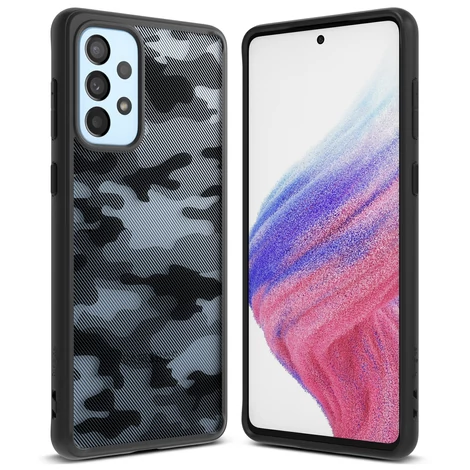 Ringke Fusion Matte TPU case with Samsung Galaxy A53 5G gel frame black ()