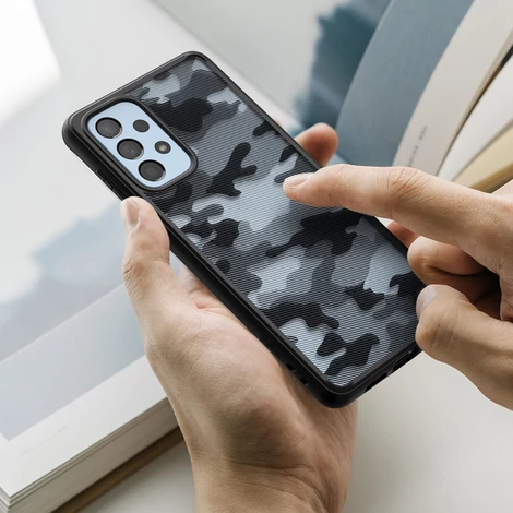 Ringke Fusion Matte TPU case with Samsung Galaxy A53 5G gel frame black ()
