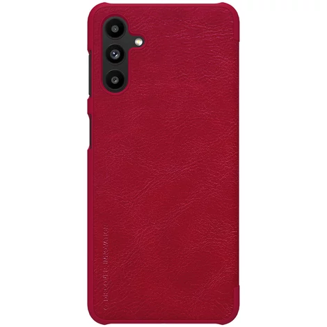 Nillkin Qin Leather Holster Case for Samsung Galaxy A13 5G red