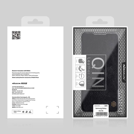 Nillkin Qin Leather Holster Case for Samsung Galaxy A13 5G red