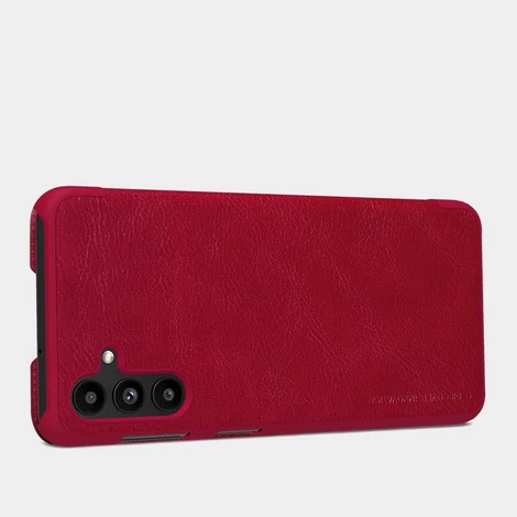 Nillkin Qin Leather Holster Case for Samsung Galaxy A13 5G red
