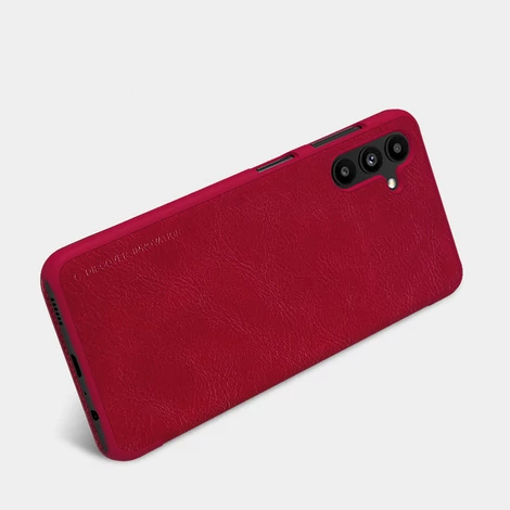 Nillkin Qin Leather Holster Case for Samsung Galaxy A13 5G red