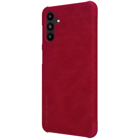 Nillkin Qin Leather Holster Case for Samsung Galaxy A13 5G red