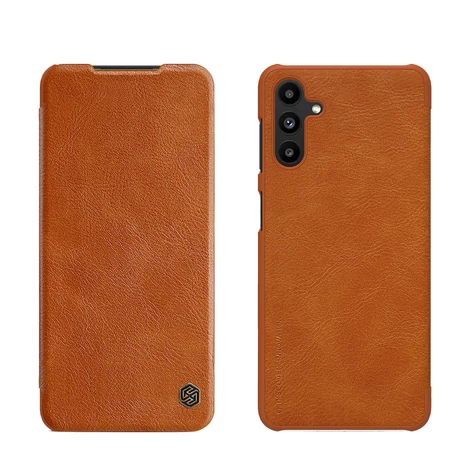 Nillkin Qin leather holster for Samsung Galaxy A13 5G brown