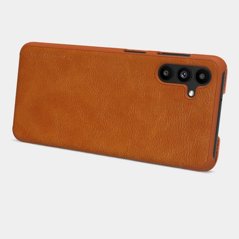 Nillkin Qin leather holster for Samsung Galaxy A13 5G brown