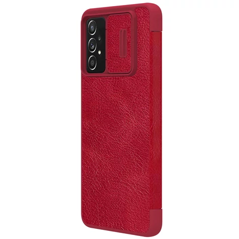 Nillkin Qin leather holster for Samsung Galaxy A73 red