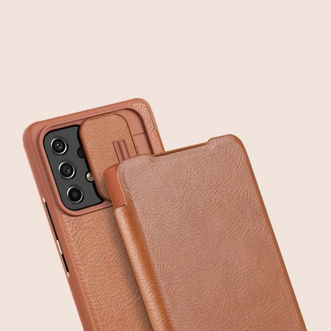 Nillkin Qin leather holster for Samsung Galaxy A53 5G black