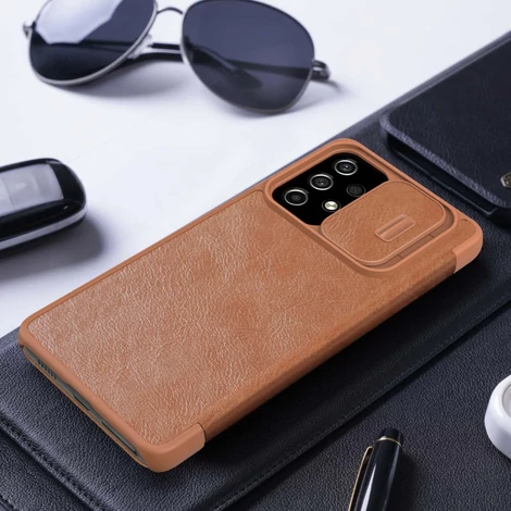 Nillkin Qin leather holster for Samsung Galaxy A53 5G black