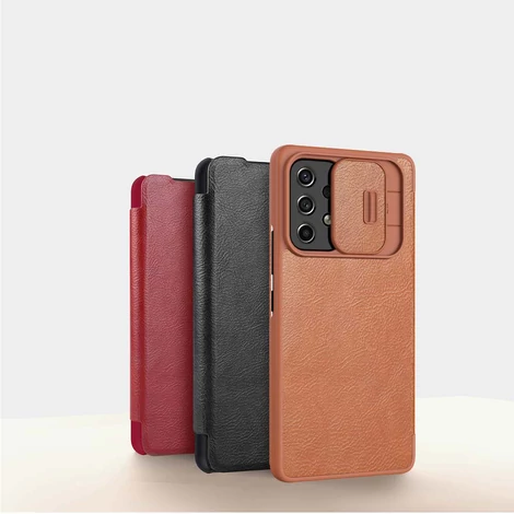 Nillkin Qin leather holster for Samsung Galaxy A53 5G black