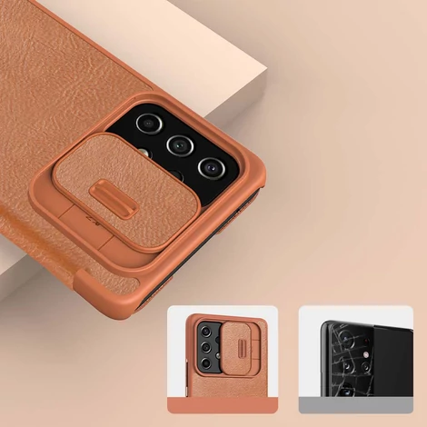 Nillkin Qin leather holster for Samsung Galaxy A53 5G black