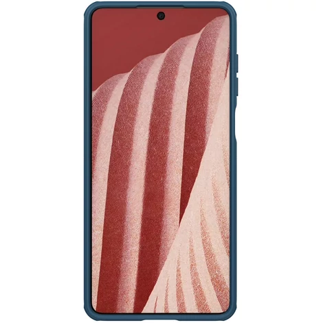 Nillkin Super Frosted Shield Pro durable cover for Samsung Galaxy A73 blue