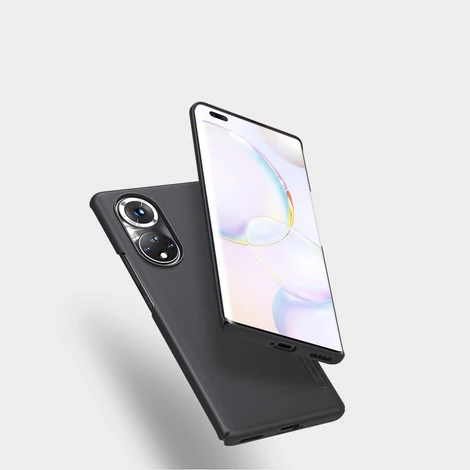 Nillkin Super Frosted Shield toughened case cover + stand Honor 50 Pro black