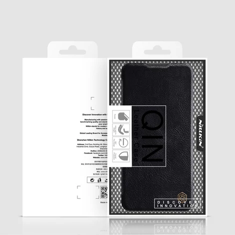 Nillkin Qin leather holster for OnePlus 10 Pro black