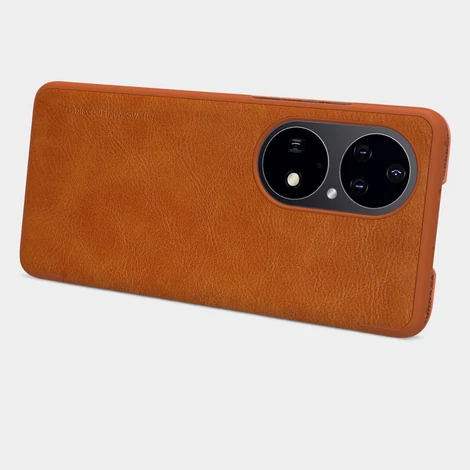 Nillkin Qin leather holster for Huawei P50 Pro black