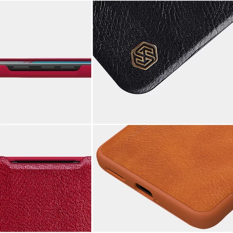 Nillkin Qin leather holster for Huawei P50 Pro black
