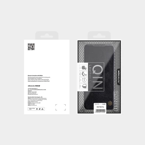 Nillkin Qin leather holster for Huawei P50 Pro black