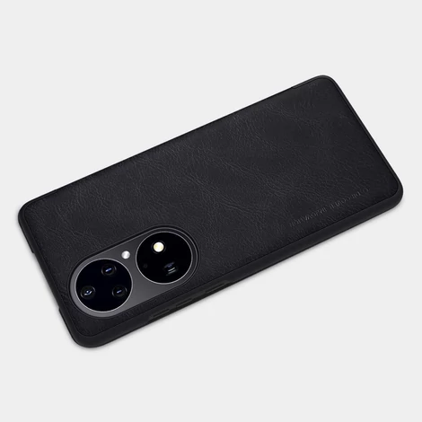 Nillkin Qin leather holster for Huawei P50 Pro black
