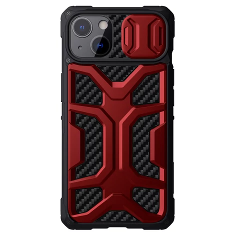 Nillkin Adventruer Case iPhone 13 case armored cover with camera cover red