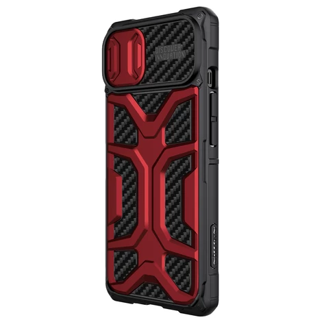 Nillkin Adventruer Case iPhone 13 case armored cover with camera cover red