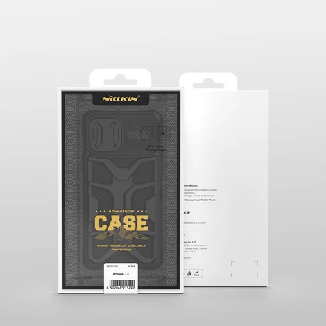 Nillkin Adventruer Case iPhone 13 case armored cover with camera cover blue