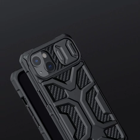 Nillkin Adventruer Case iPhone 13 case armored cover with camera cover black