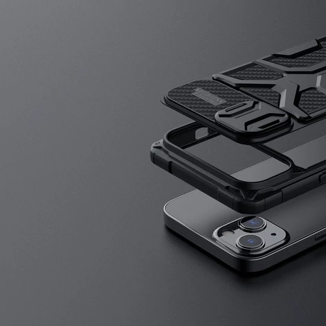 Nillkin Adventruer Case iPhone 13 case armored cover with camera cover black