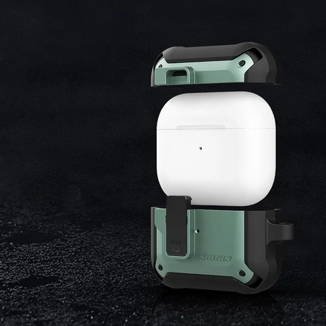 Nillkin Bounce Case for AirPods 3 Armored Headphone Cover Black