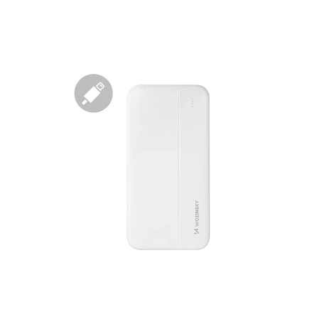 Wozinsky Powerbank Li-Po 10000mAh 2 x USB fehér (WPBWE1)