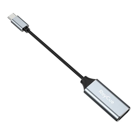 RayCue USB-C – HDMI 4K60Hz adapter (szürke)