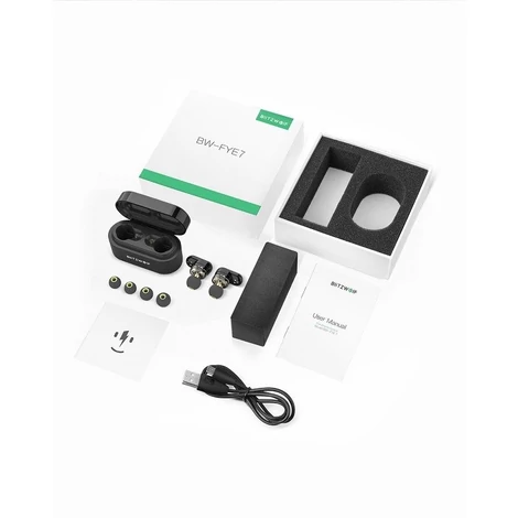 Blitzwolf BW-FYE7 TWS vezeték nélküli fülhallgató bluetooth 5.0 töltődobozzal