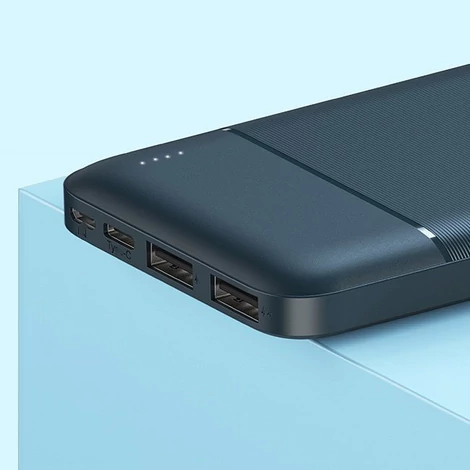 Remax Garie power bank 10000 mAh 2x USB 2,1 A fekete (RPP-96 fehér)