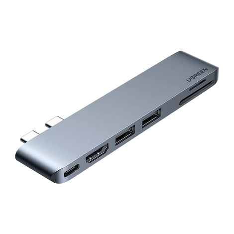 6 az 1-ben adapter UGREEN CM380 USB-C hub MacBook Air / Pro készülékhez