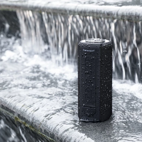 Tronsmart T6 Plus hordozható vezeték nélküli Bluetooth 5.0 hangszóró 40W fekete (349452)