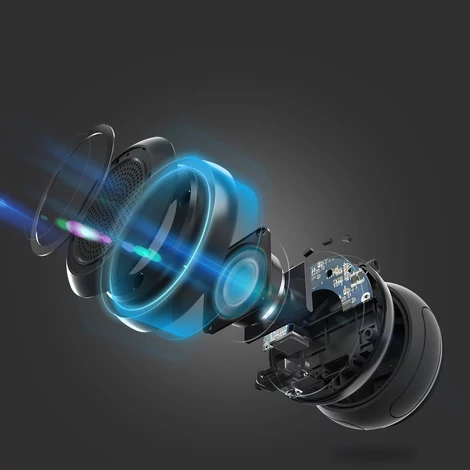 Tronsmart Splash hordozható vízálló vezeték nélküli Bluetooth 4.2 hangszóró 7W fekete (244773)