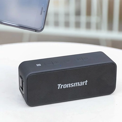 Tronsmart Element T2 Plus 20 W Bluetooth 5.0 vezeték nélküli hangszóró, fekete (357167)