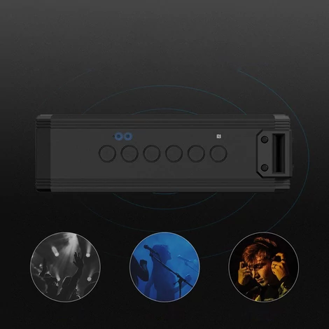 Tronsmart Element Force + 40 W Bluetooth 5.0 NFC vezeték nélküli hangszóró fekete (322485)