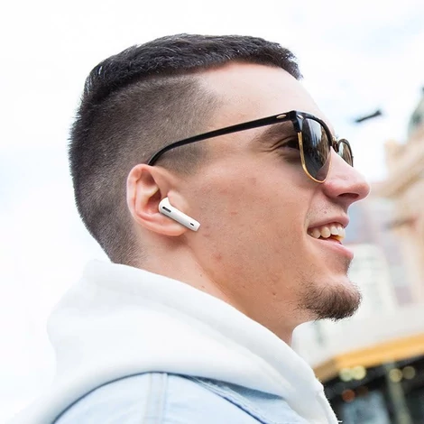 Tronsmart Encore Onyx ACE TWS Bluetooth 5.0 vezeték nélküli fülhallgató, fehér (369194)