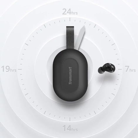 Tronsmart Encore Spunky Beat TWS Bluetooth 5.0 vezeték nélküli fülhallgató fekete (365824)