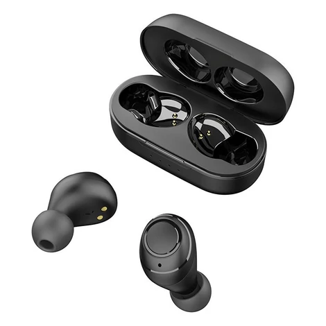 Tronsmart Onyx Free TWS Bluetooth 5.0 vezeték nélküli fülhallgató vízálló IPX7 UV-sterilizáló, fekete (369614)