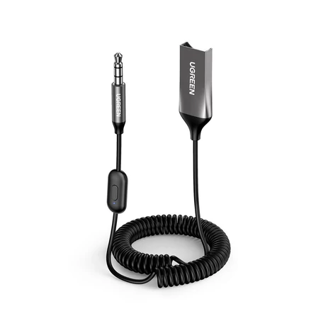 UGREEN CM310 USB audio adapter, Bluetooth 5.0, AUX (fekete)