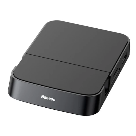 Baseus Mate USB Type-C hub asztali dokkolóállomás, állvány mobiltelefonhoz