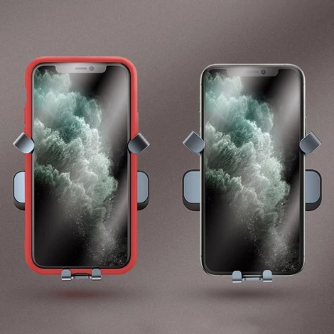 Joyroom gravitációs autós telefontartó a szellőzőnyíláshoz, fekete (JR-ZS211)